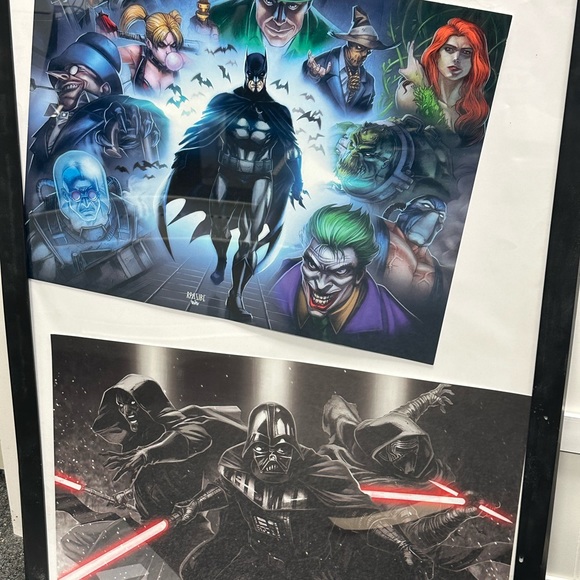 Picture prints Batman +villains and Star Wars villains - Picture 2 of 3